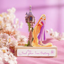 Disney Pastel Princess Rapunzel 'Find Your True Destiny' Mini Plaque