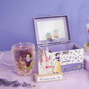 Disney Pastel Princess Snow White Floral Decorative Glass Mug