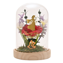 Disney Pastel Princess Snow White 'Lovely Little Songbird' Florals in a Cloche with Neon Light