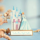 Disney Pastel Princess 'Cinderella's Royal Castle' Mini Castle Plaque