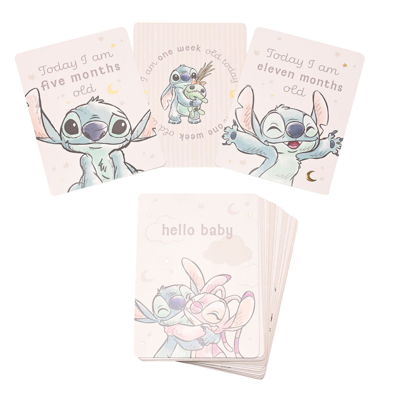 Disney Stitch Baby Set of 24 Milestone Cards