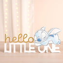 Disney Stitch Baby 'Hello Little One' Mantel Plaque