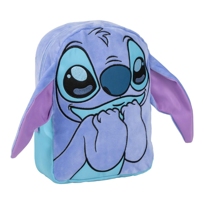 Disney Stitch Soft Textured Backpack - 28cm