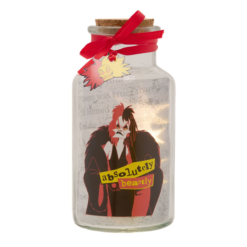 Disney Villains Cruella 'Absolutely Beastly' LED Light-Up Jar