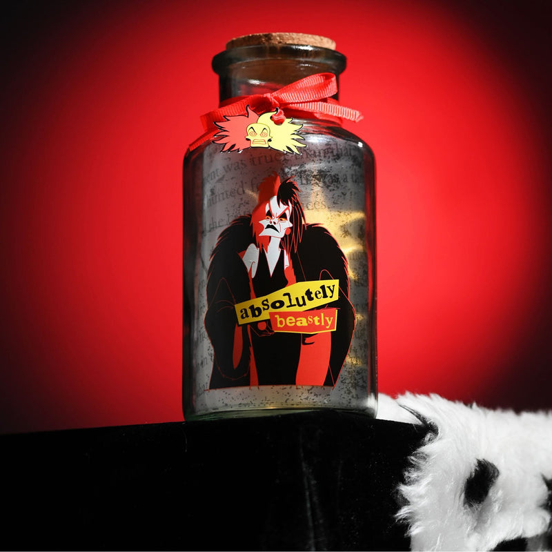 Disney Villains Cruella 'Absolutely Beastly' LED Light-Up Jar
