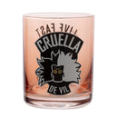 Disney Villains Cruella 'Live Fast Drive Faster' Glass