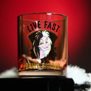 Disney Villains Cruella 'Live Fast Drive Faster' Glass