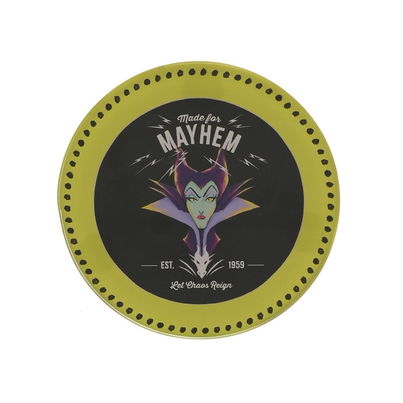 Disney Villains Set of 4 Glass Coasters (Maleficent, Evil Queen, Ursula and Cruella)