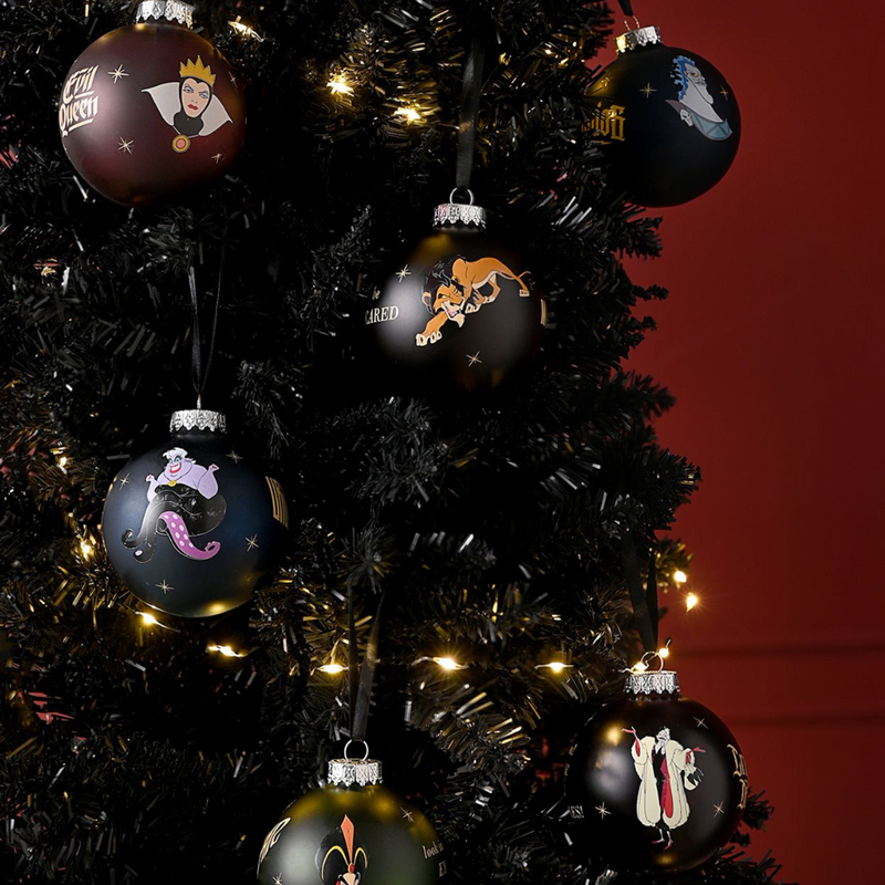 Ultimate Disney Bauble Collection – 5 Gift Box Sets (Princess, Villains, Mermaid, Beauty & the Beast & Alice in Wonderland)