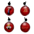 Disney Villains Set of 7 Wicked Pom Pom Baubles in Gift Box