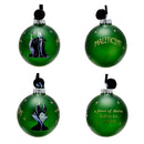Disney Villains Set of 7 Wicked Pom Pom Baubles in Gift Box