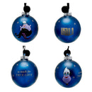Disney Villains Set of 7 Wicked Pom Pom Baubles in Gift Box