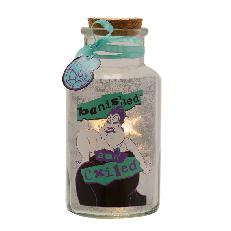 Disney Villains Ursula 'Banished and Exiled' LED Light-Up Jar