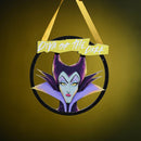 Disney Villains 'Diva of the Dark' Maleficent Hanging Plaque