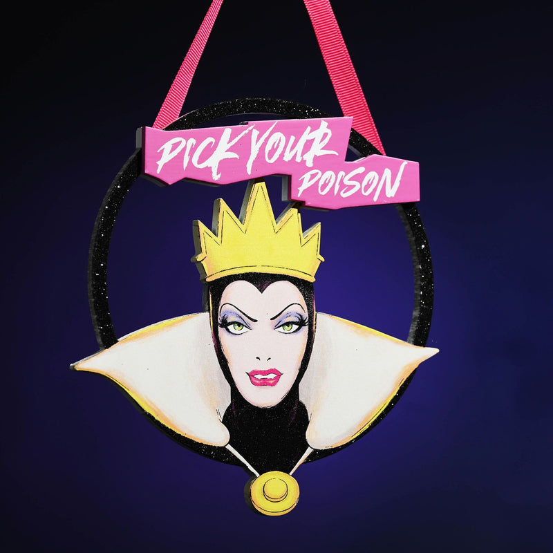 Disney Villains 'Pick Your Poison' Evil Queen Hanging Plaque