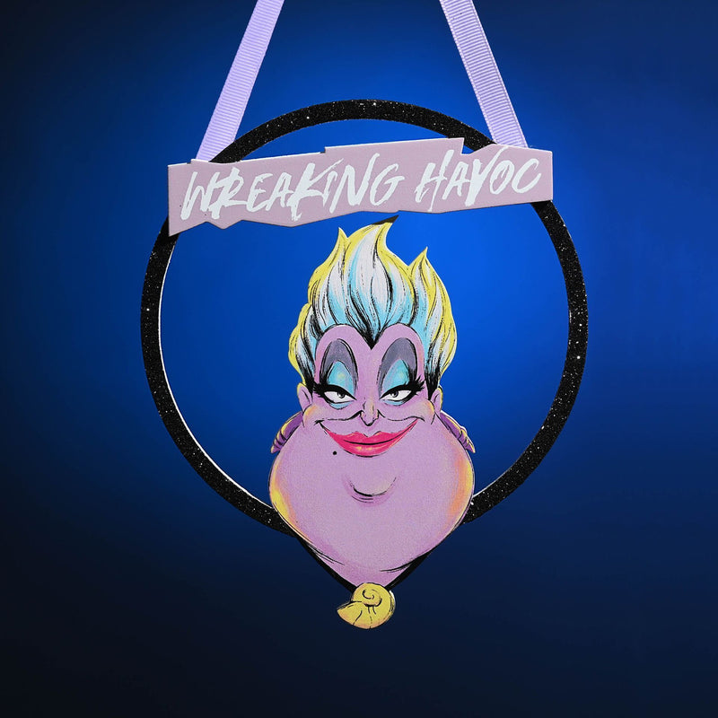 Disney Villains 'Wreaking Havoc' Ursula Hanging Plaque