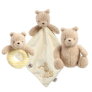 Disney Winnie The Pooh 100 Soft Toy, Comforter and Ring Rattle Boxed Gift Set