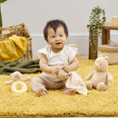 Disney Winnie The Pooh 100 Soft Toy, Comforter and Ring Rattle Boxed Gift Set