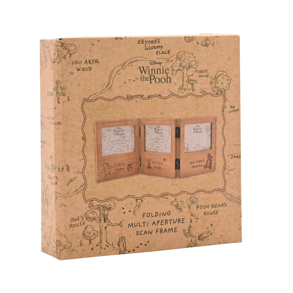 Disney Winnie The Pooh Folding Multi-Aperture Scan Frame