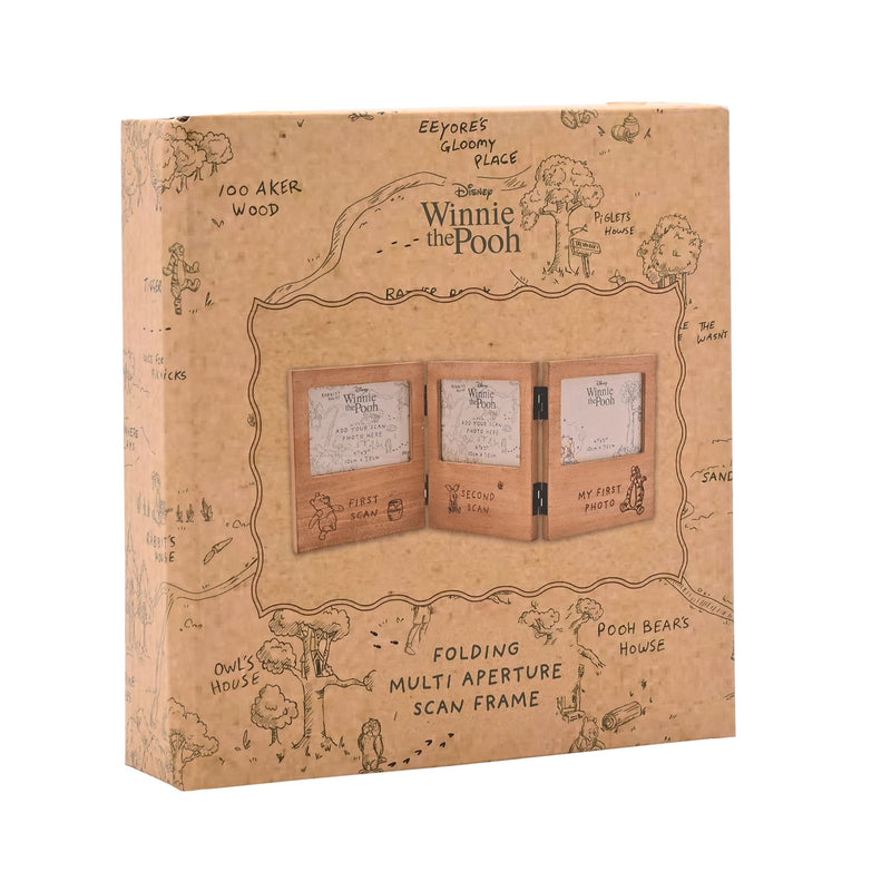 Disney Winnie The Pooh Folding Multi-Aperture Scan Frame