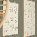 Disney Winnie The Pooh Wooden Hanging Counting Numbers Plaque