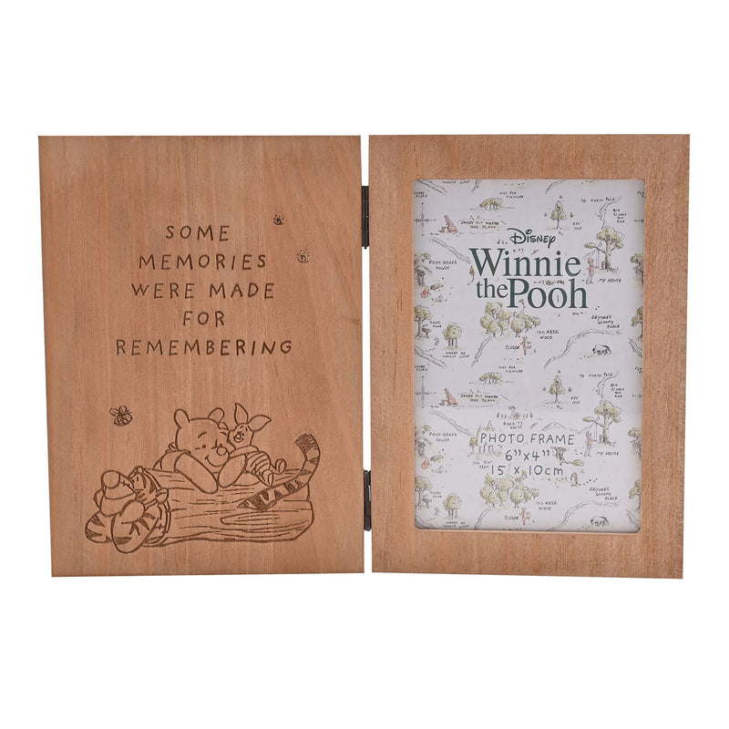Disney Winnie The Pooh 'Some Memories Were Made for Remembering' Folding Photo Frame