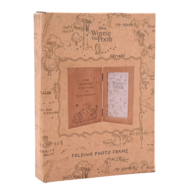 Disney Winnie The Pooh 'Some Memories Were Made for Remembering' Folding Photo Frame