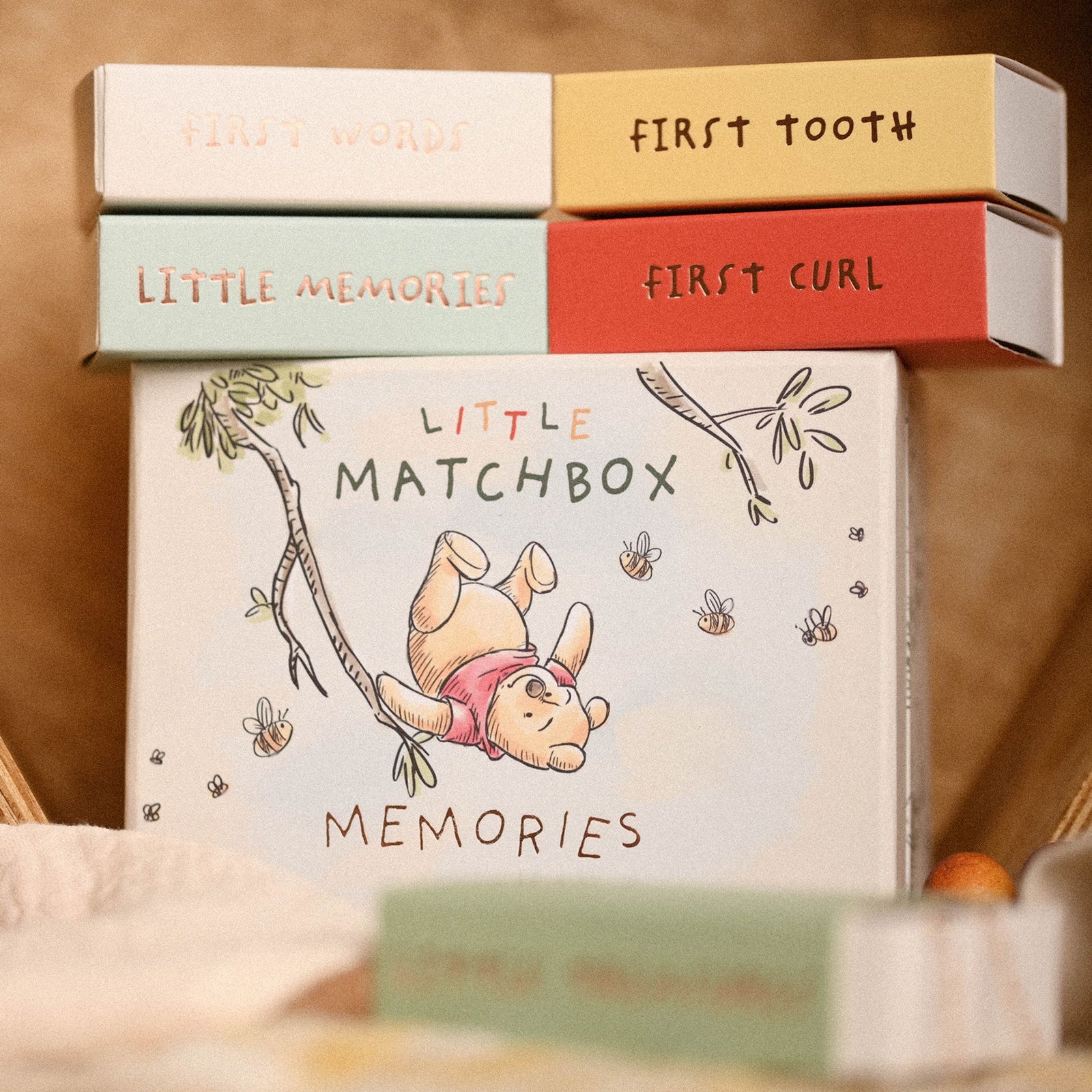 Pooh Box Rabbit Disney Winnie the Pooh Matchbox Keepsake Box