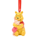 Disney Winnie the Pooh & Piglet Resin Small Hanging Christmas Decoration