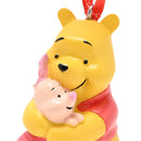 Disney Winnie the Pooh & Piglet Resin Small Hanging Christmas Decoration