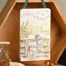 Disney Winnie the Pooh 'Adventure' Double Layered Hanging Plaque