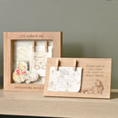 Disney Winnie the Pooh 'Planting a Haycorn' Landscape Wooden Scan Photo Frame
