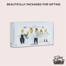 Wooden Dolls House Family – 7 Piece Posable Doll Set by Le Toy Van