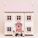 Wooden Dolls House Family – 7 Piece Posable Doll Set by Le Toy Van