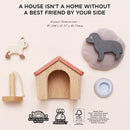 Wooden Dolls House Pet Set – 6 Piece Miniature Animal Accessories by Le Toy Van