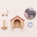 Wooden Dolls House Pet Set – 6 Piece Miniature Animal Accessories by Le Toy Van