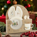 Peter Rabbit Christmas 5 Piece Dinner Set