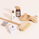 Eco-Friendly Wooden Cleaning Set – 7 Piece Pretend Play Household Cleaning Kit with Broom & Accessories by Le Toy Van