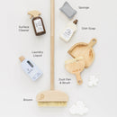 Eco-Friendly Wooden Cleaning Set – 7 Piece Pretend Play Household Cleaning Kit with Broom & Accessories by Le Toy Van