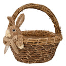 Eggs-traordinary Gifting Company Woven Basket With Bunny Character