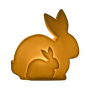 Eggs-traordinary Gifting LED Ceramic Mum and Baby Bunny Light - 15cm