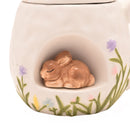 Eggs-traordinary Gifting White Floral 3D Bunny Mug With Lid
