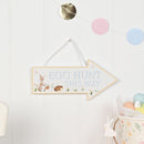 Eggs-traordinary Gifting 'Egg Hunt This Way' Hanging Plaque - 25cm