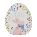 Eggs-traordinary Gifting 'Happy Easter' Egg Shaped Mantle Plaque - 14cm