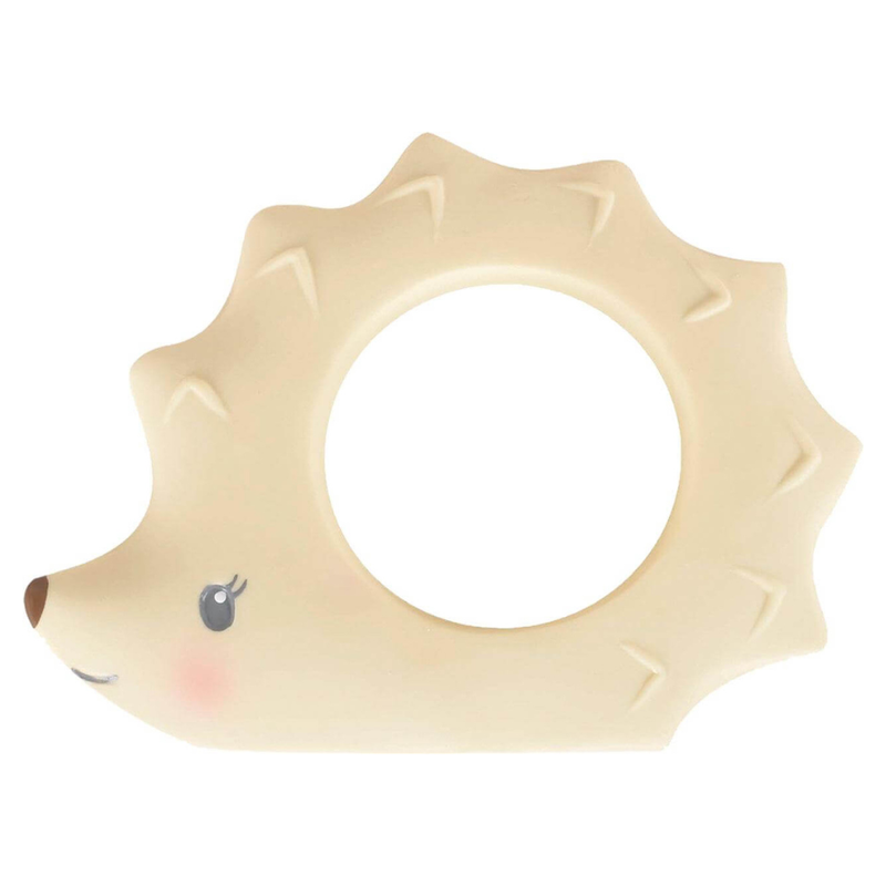 Tikiri Ethan the Hedgehog Baby-Safe Organic Natural Rubber Teether