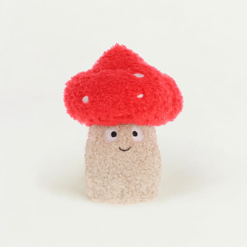 Keeleco Snackies Toadstool Plush Toy (100% Recycled) - 12cm