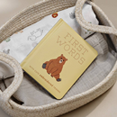 'First Words with Cute Embroidered Friends' Baby Board Book