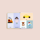 'First Words with Cute Embroidered Friends' Baby Board Book