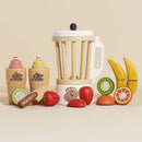 Wooden Fruit Smoothie Blender Set – Sliceable Play Food Toy by Le Toy Van