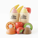 Wooden Fruit Smoothie Blender Set – Sliceable Play Food Toy by Le Toy Van